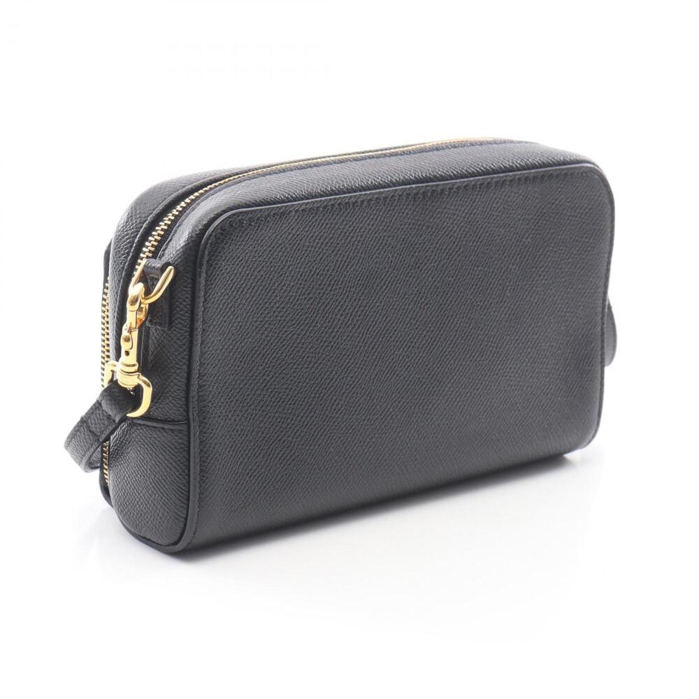 CHRISTIAN DIOR Black Leather Shoulder Bag - Picture 2 of 6